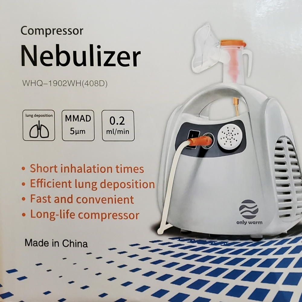 New in box! Only Warm Compressor Nebulizer